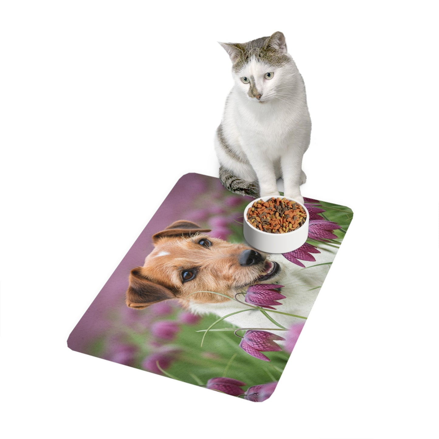 Pet Food Mat (12x18) - Russell Terrier