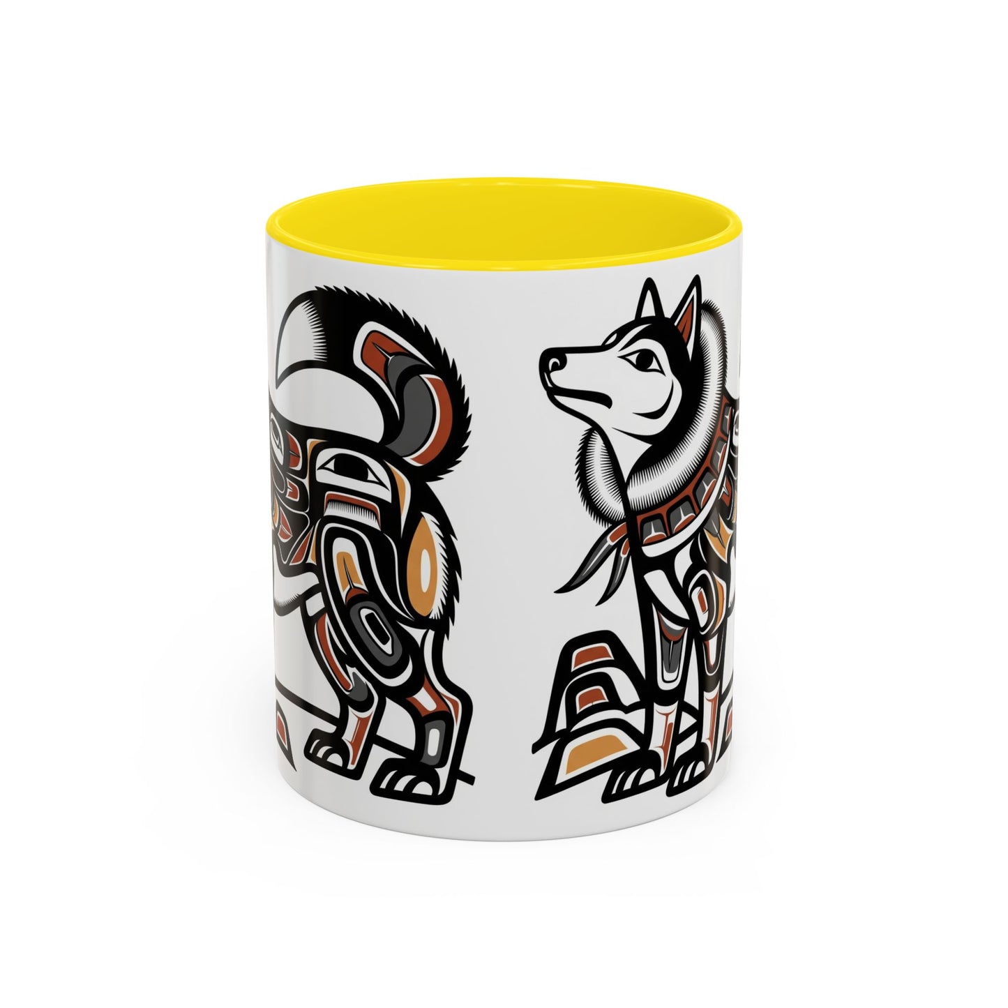 Siberian Husky Accent Coffee Mug - Perfect Gift for Dog Lovers