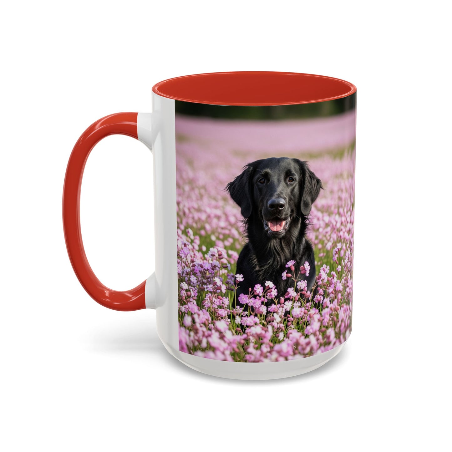 Flat Coated Retriever Accent Coffee Mug - Perfect Gift for Dog Lovers