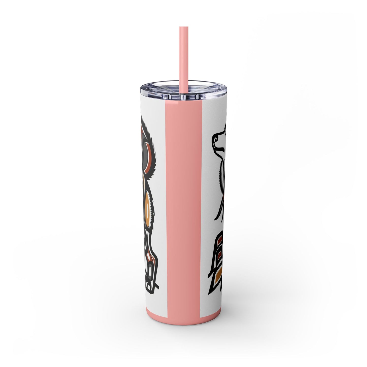Siberian Husky Tumbler with Straw, 20oz