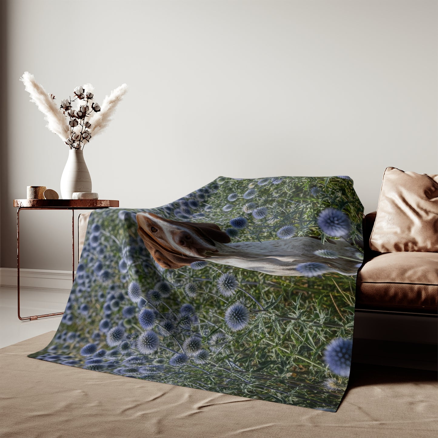 Braque Francais Pyrenean Sweatshirt Blanket