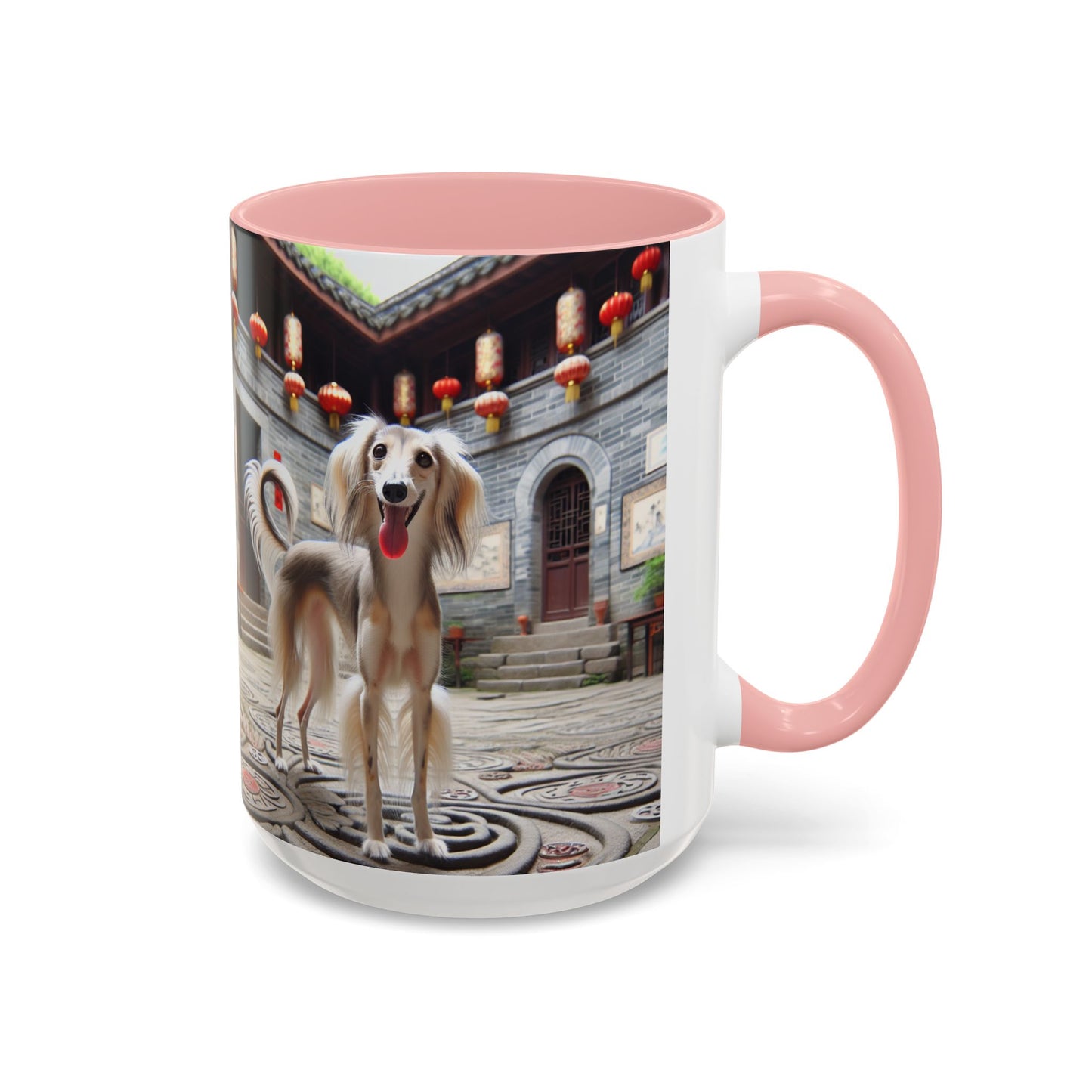 Chinese Saluki Accent Coffee Mug - Perfect Gift for Dog Lovers