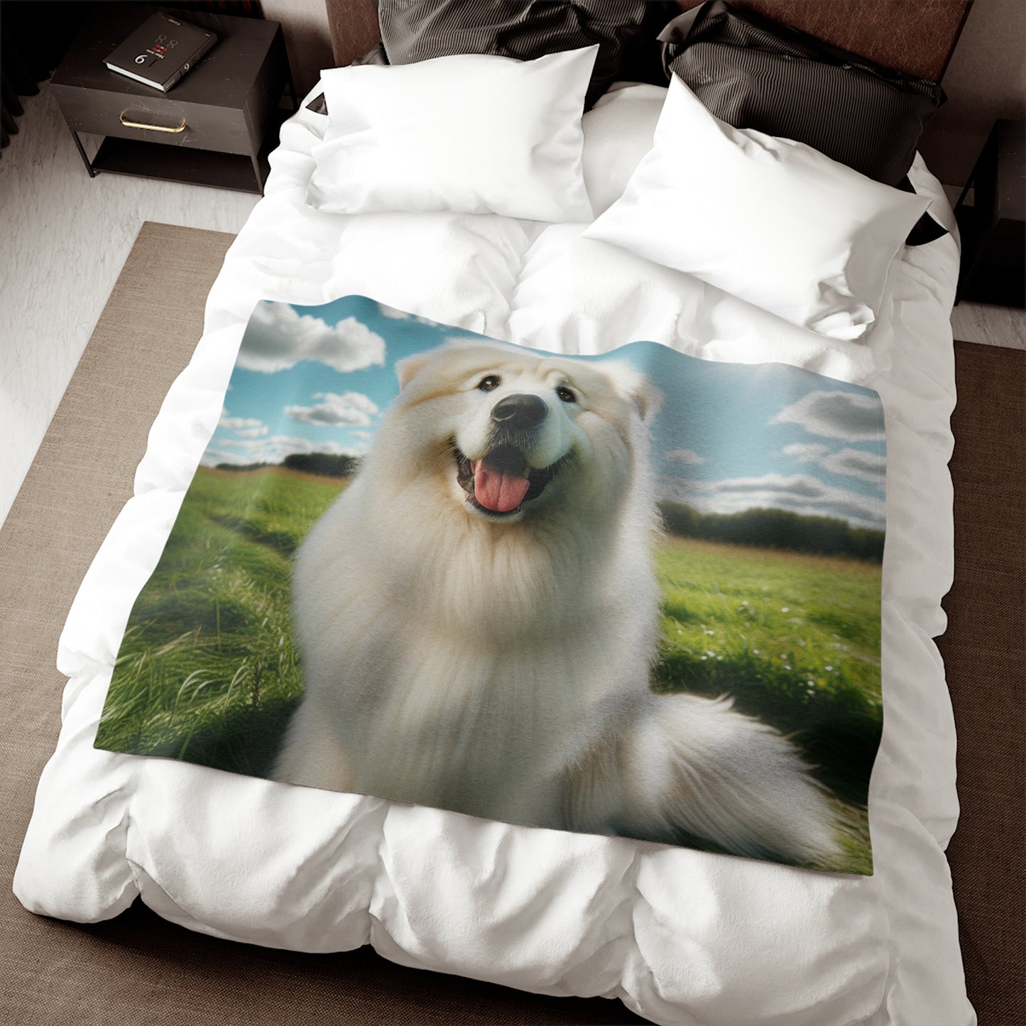 Sweatshirt Blanket – Plush Fleece Throw, 2 Size Options