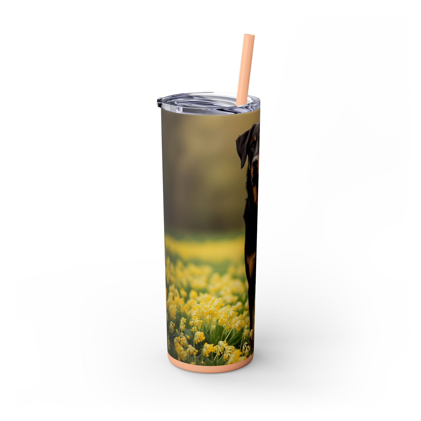 Beauceron Tumbler with Straw, 20oz