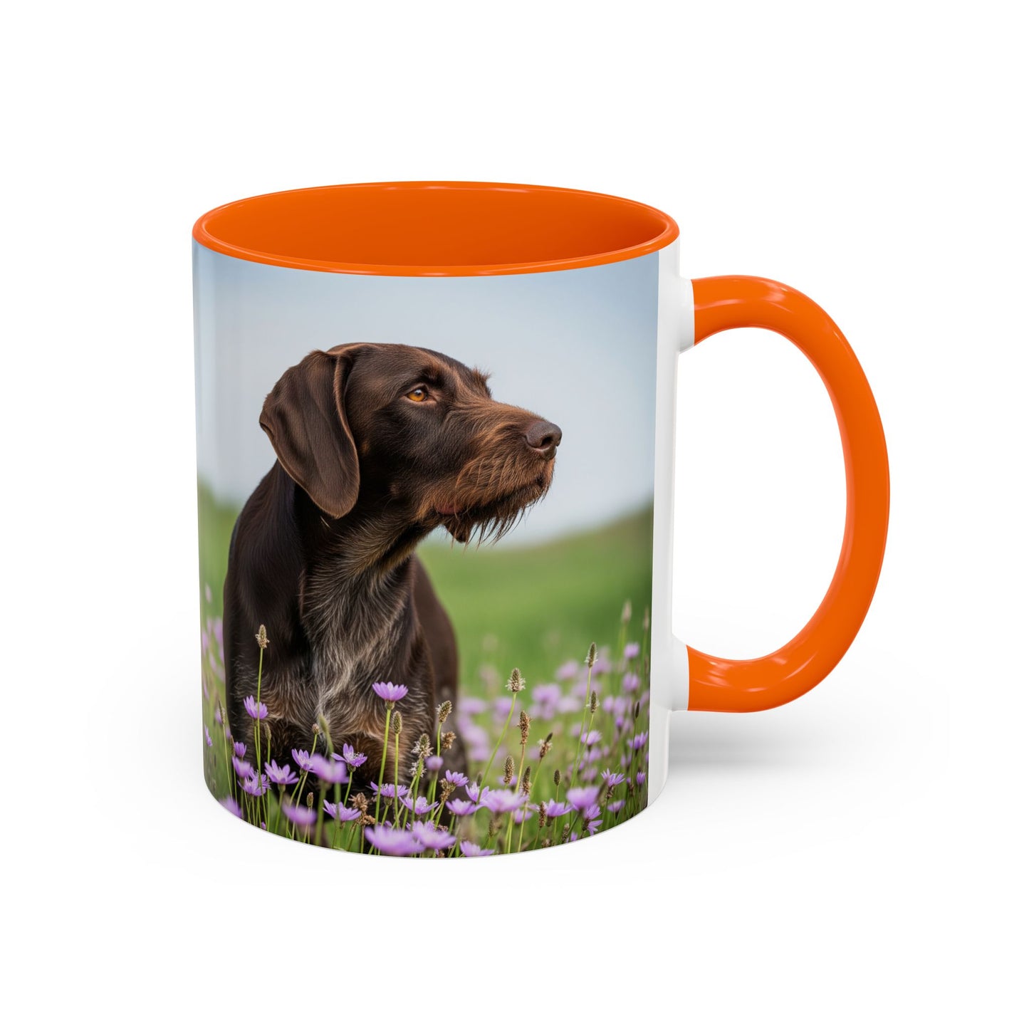 German Wirehaired Pointer Accent Coffee Mug - Perfect Gift for Dog Lovers