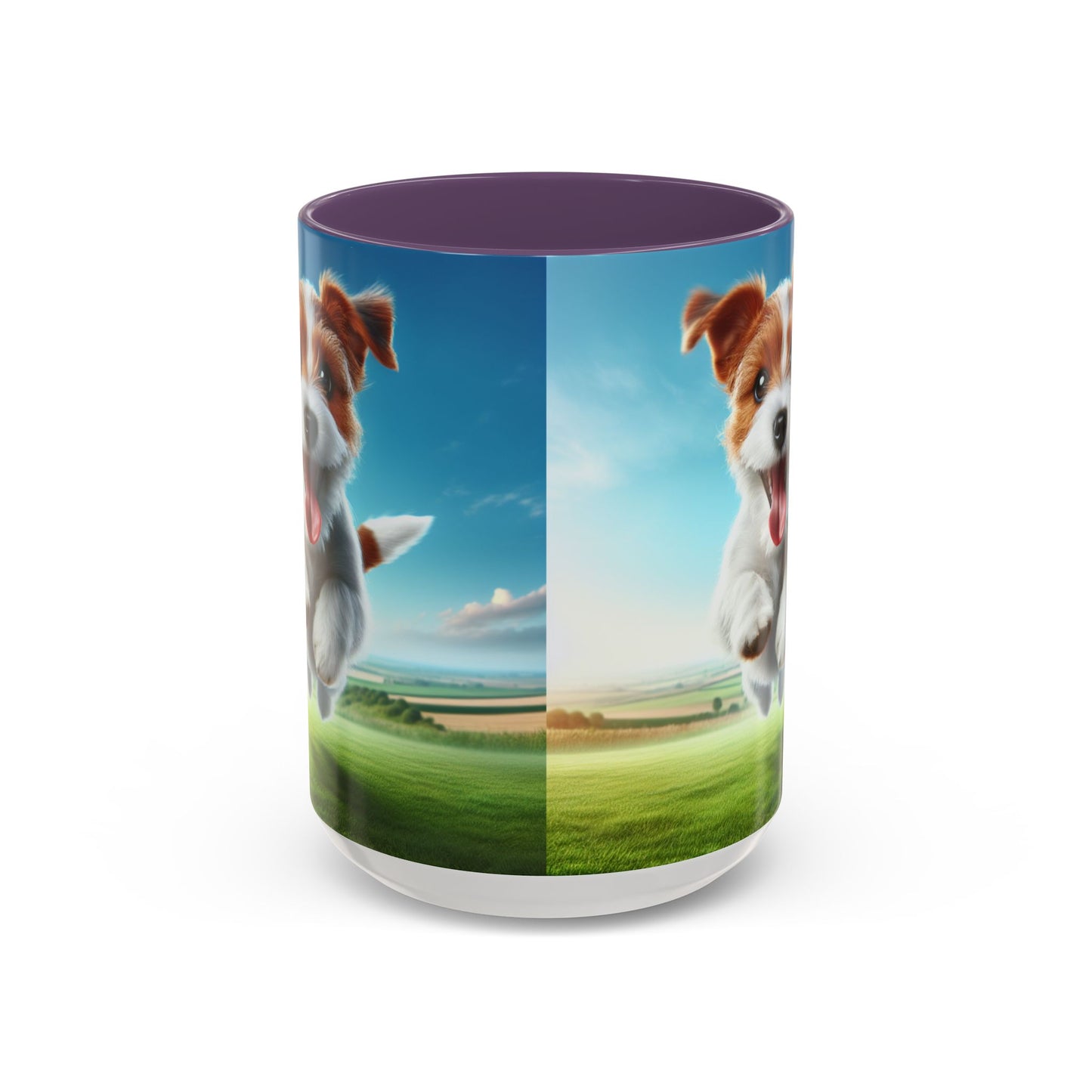 Russell Terrier Accent Coffee Mug - Perfect Gift for Dog Lovers