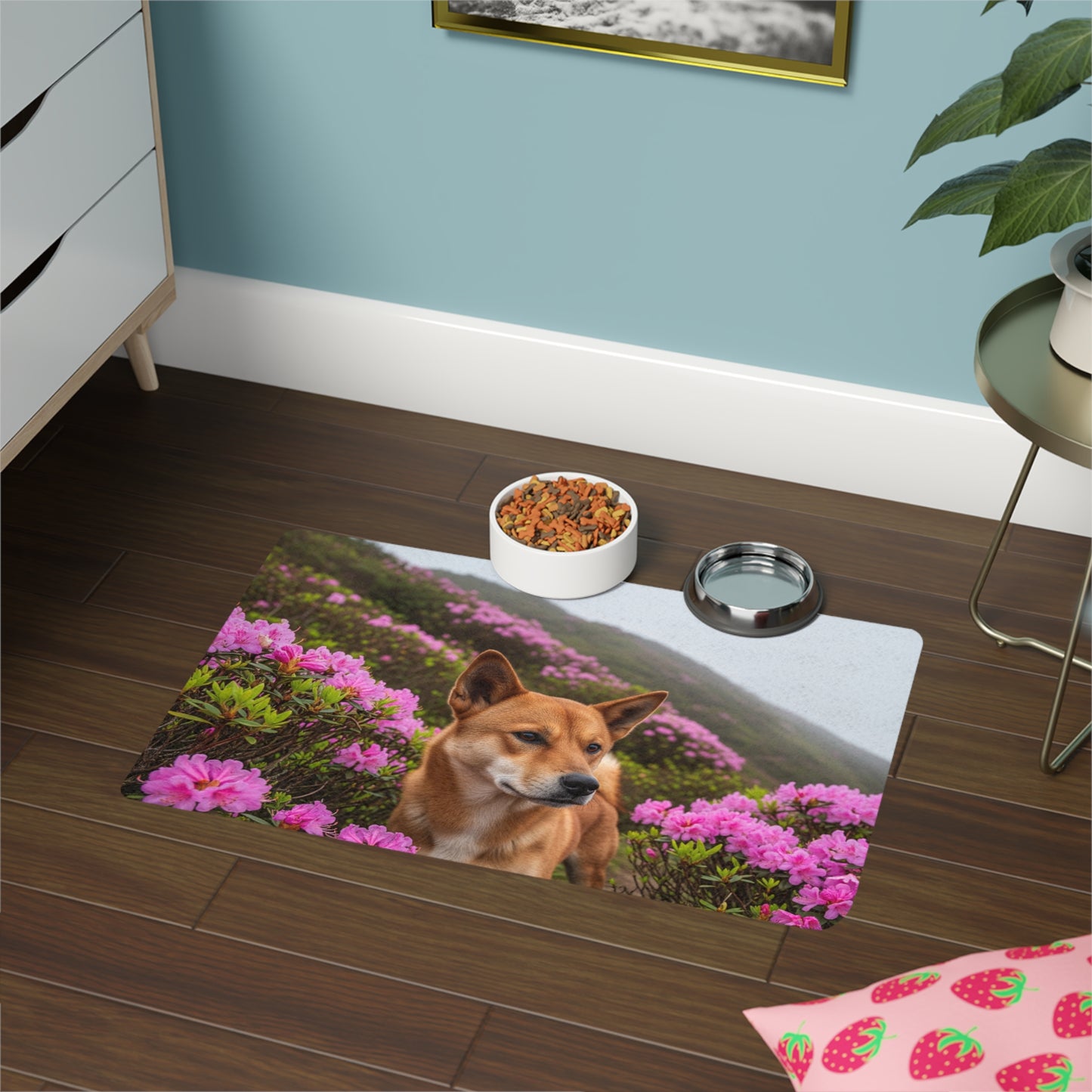 Pet Food Mat (12x18) - Taiwan Dog