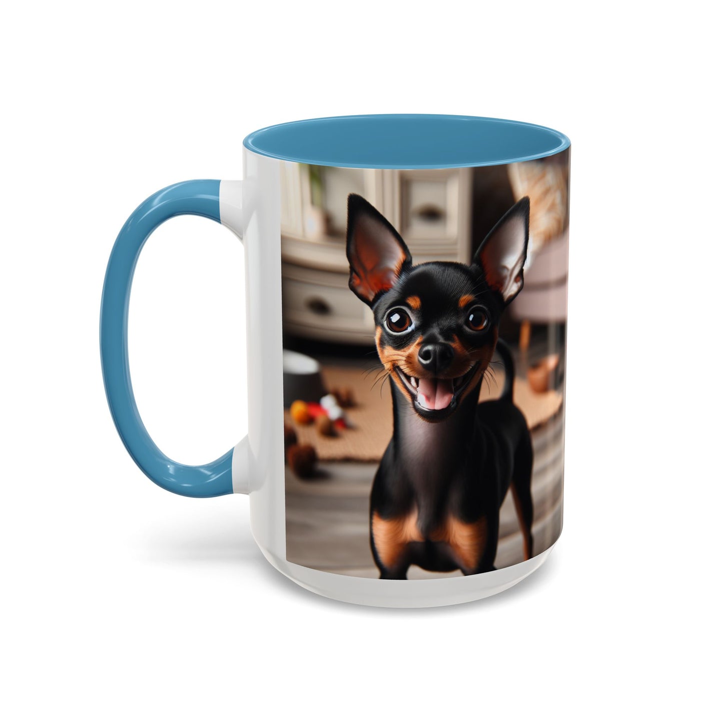 English Toy Terrier Accent Coffee Mug - Perfect Gift for Dog Lovers