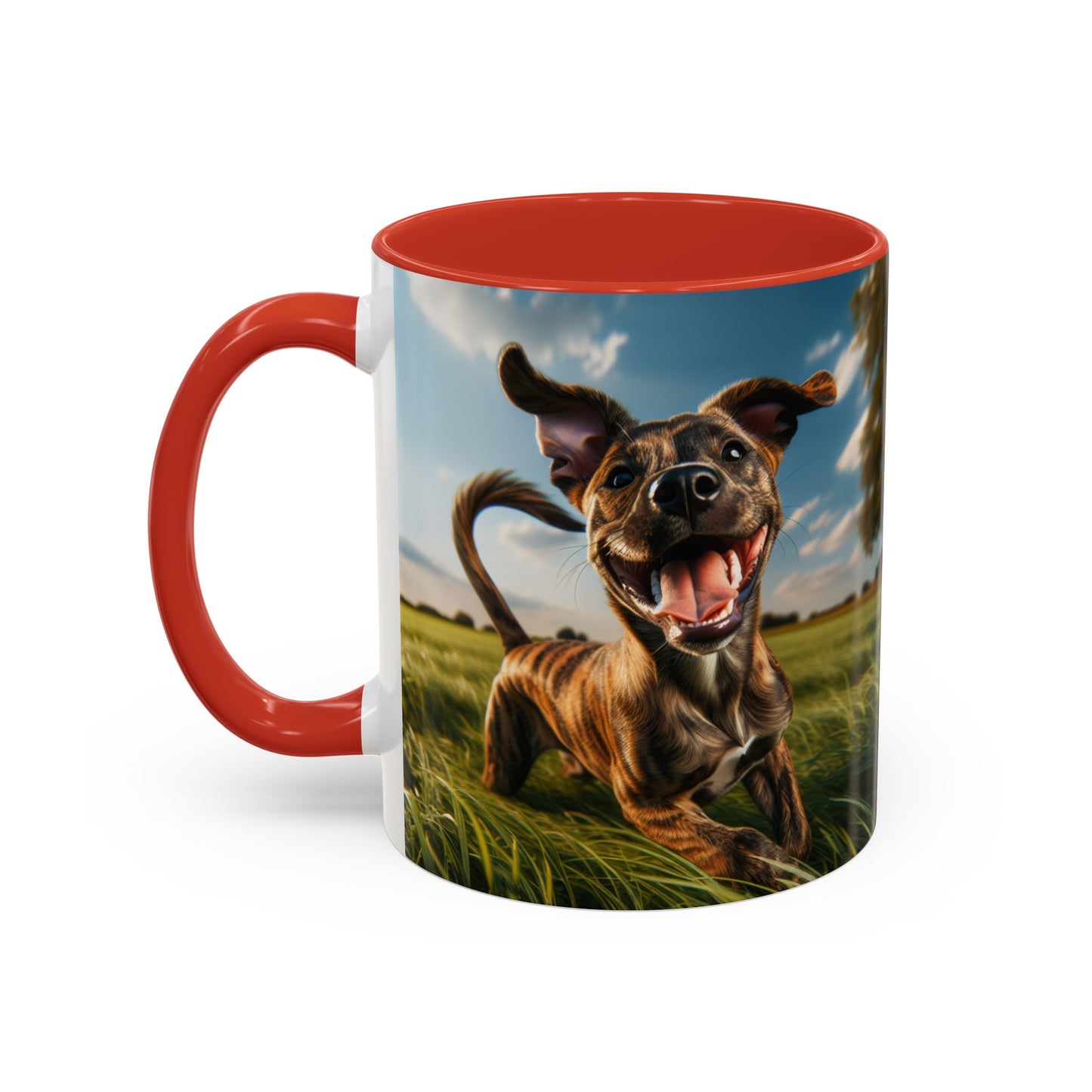 Treeing Tennessee Brindle Accent Coffee Mug - Perfect Gift for Dog Lovers
