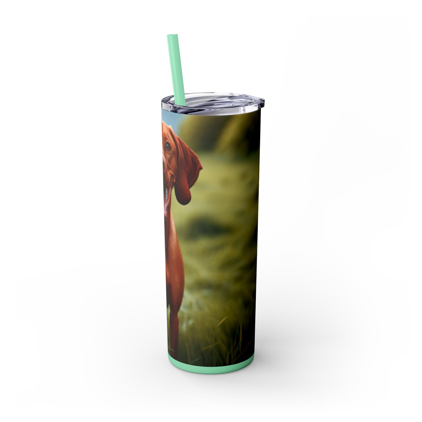 Hungarian Vizsla Tumbler with Straw, 20oz