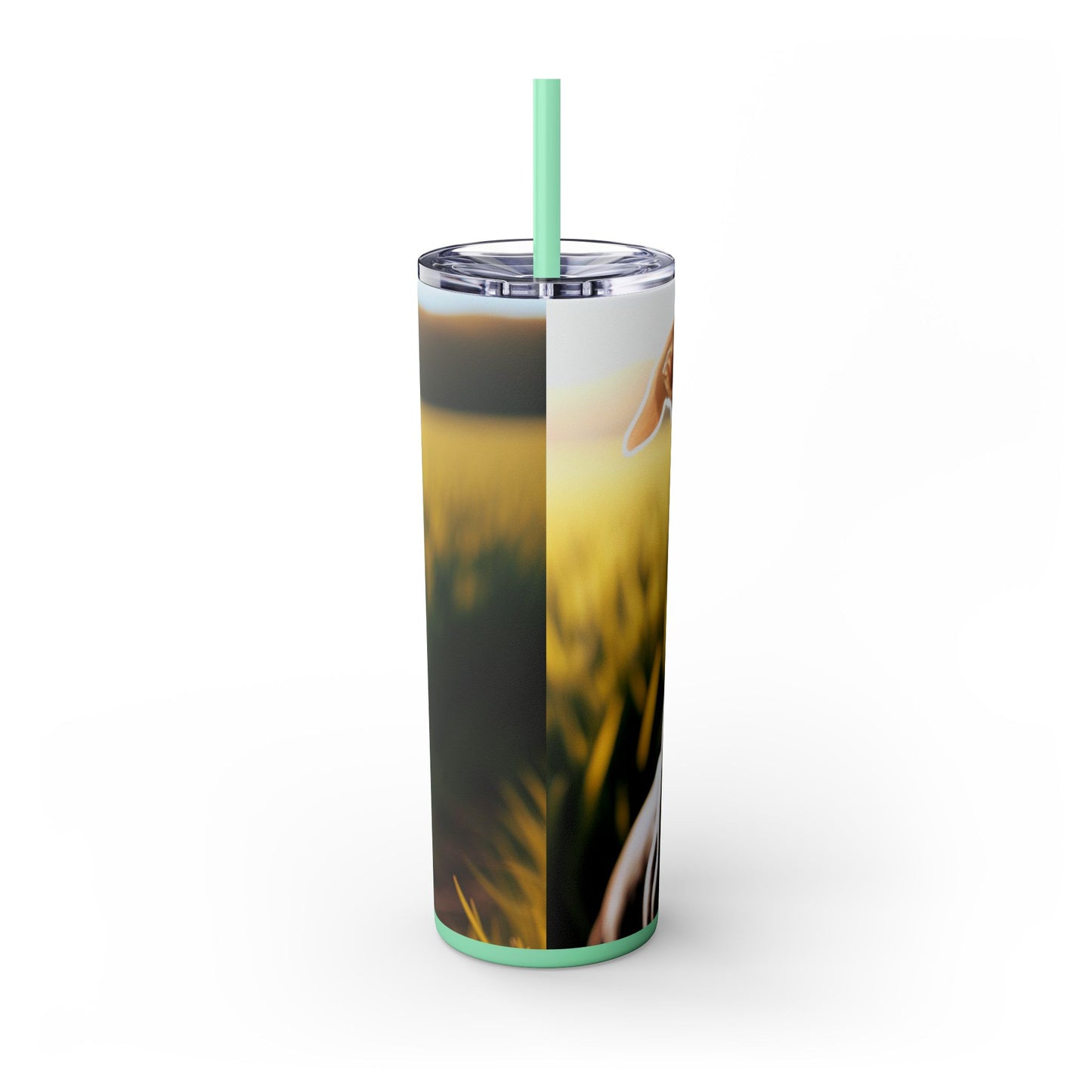 Greyhound Tumbler with Straw, 20oz