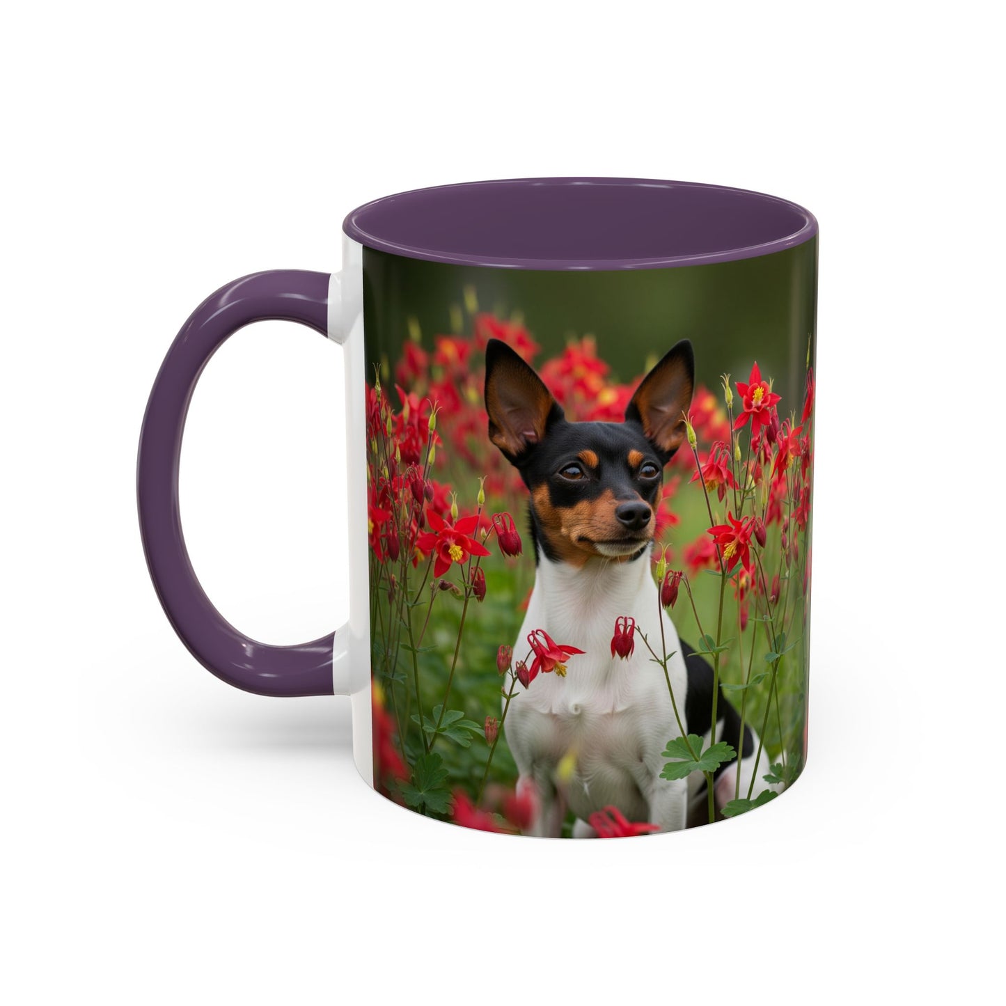 Toy Fox Terrier Accent Coffee Mug - Perfect Gift for Dog Lovers