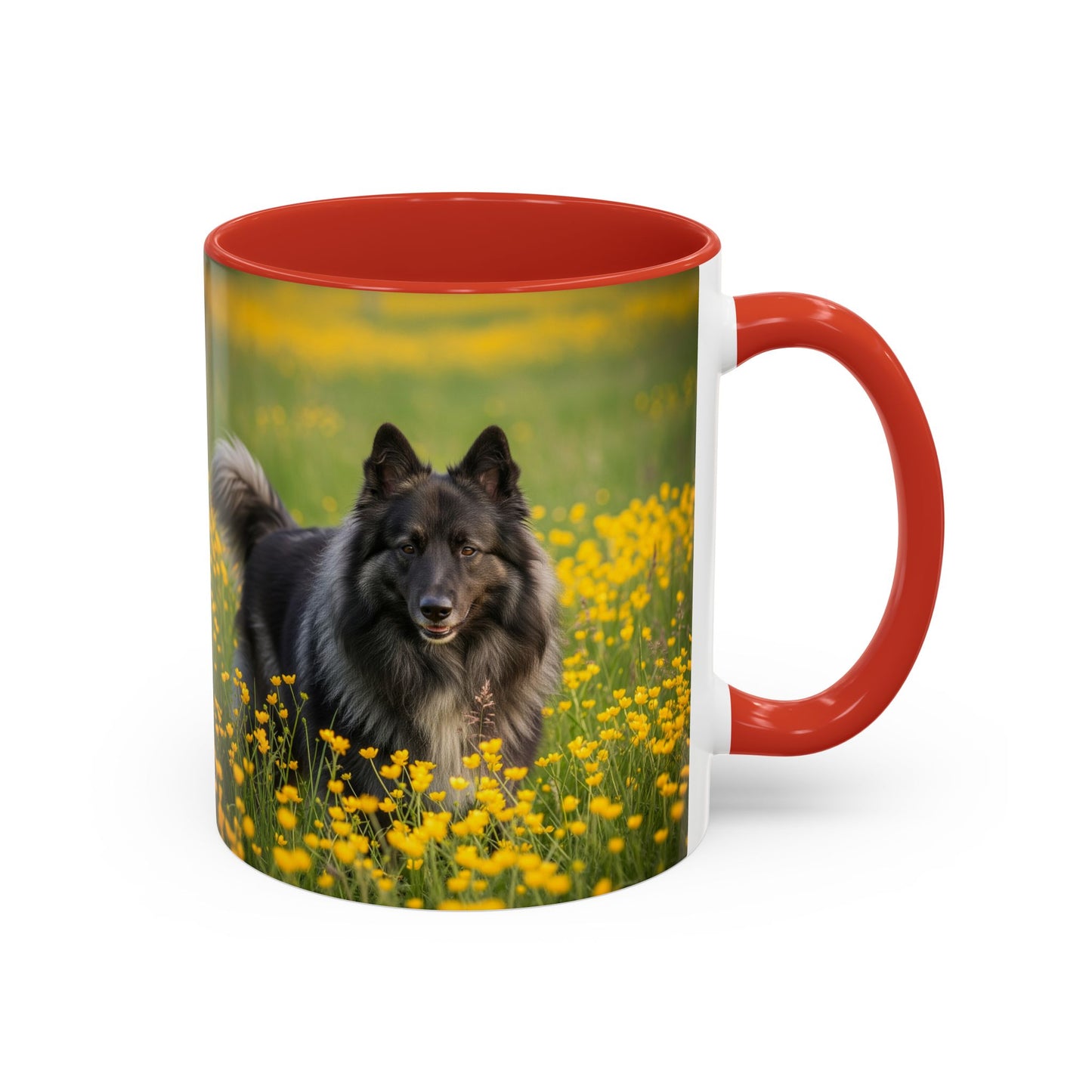 Belgian Sheepdog Accent Coffee Mug - Perfect Gift for Dog Lovers