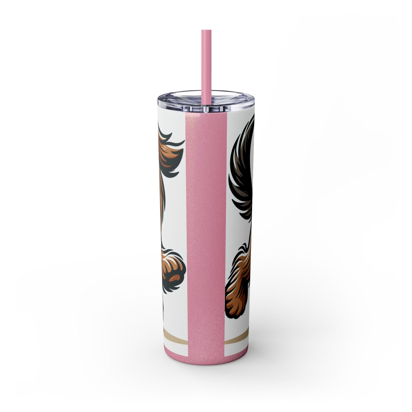 Otterhound Skinny Tumbler with Straw, 20oz