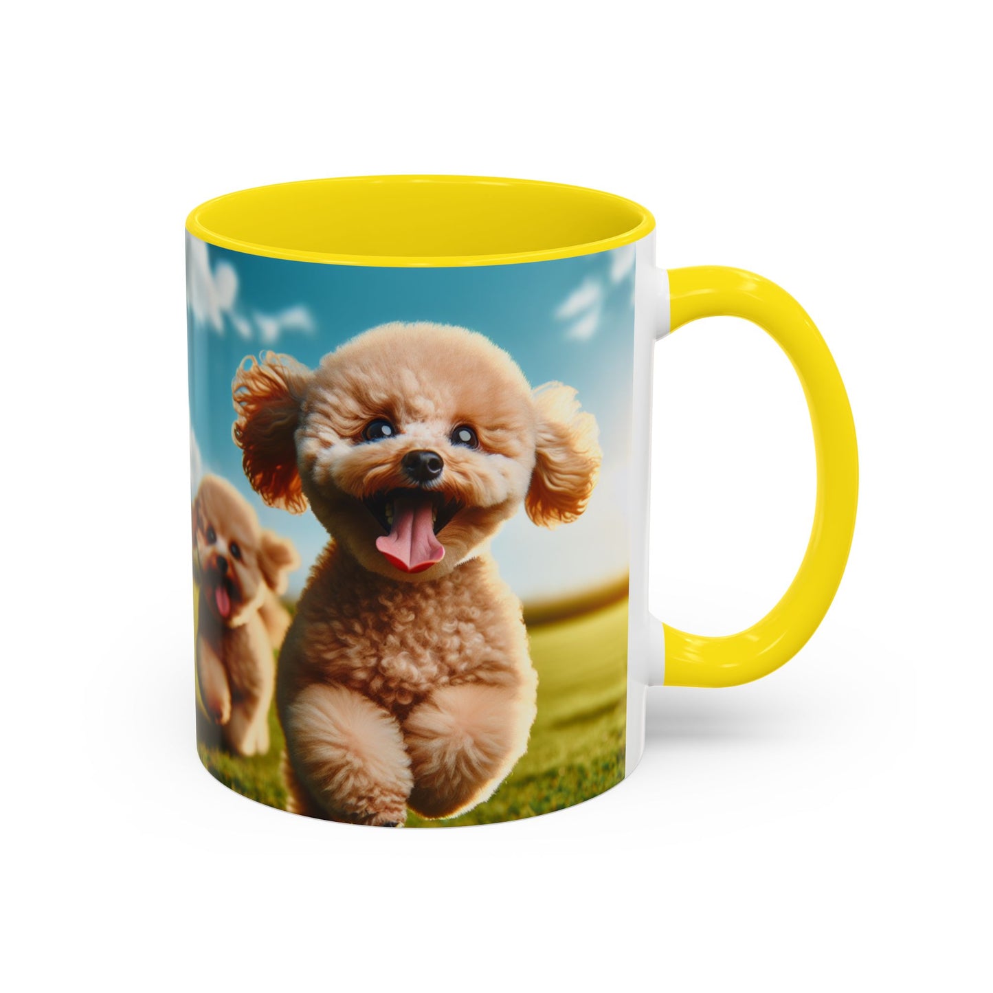 Toy Poodle Accent Coffee Mug - Perfect Gift for Dog Lovers