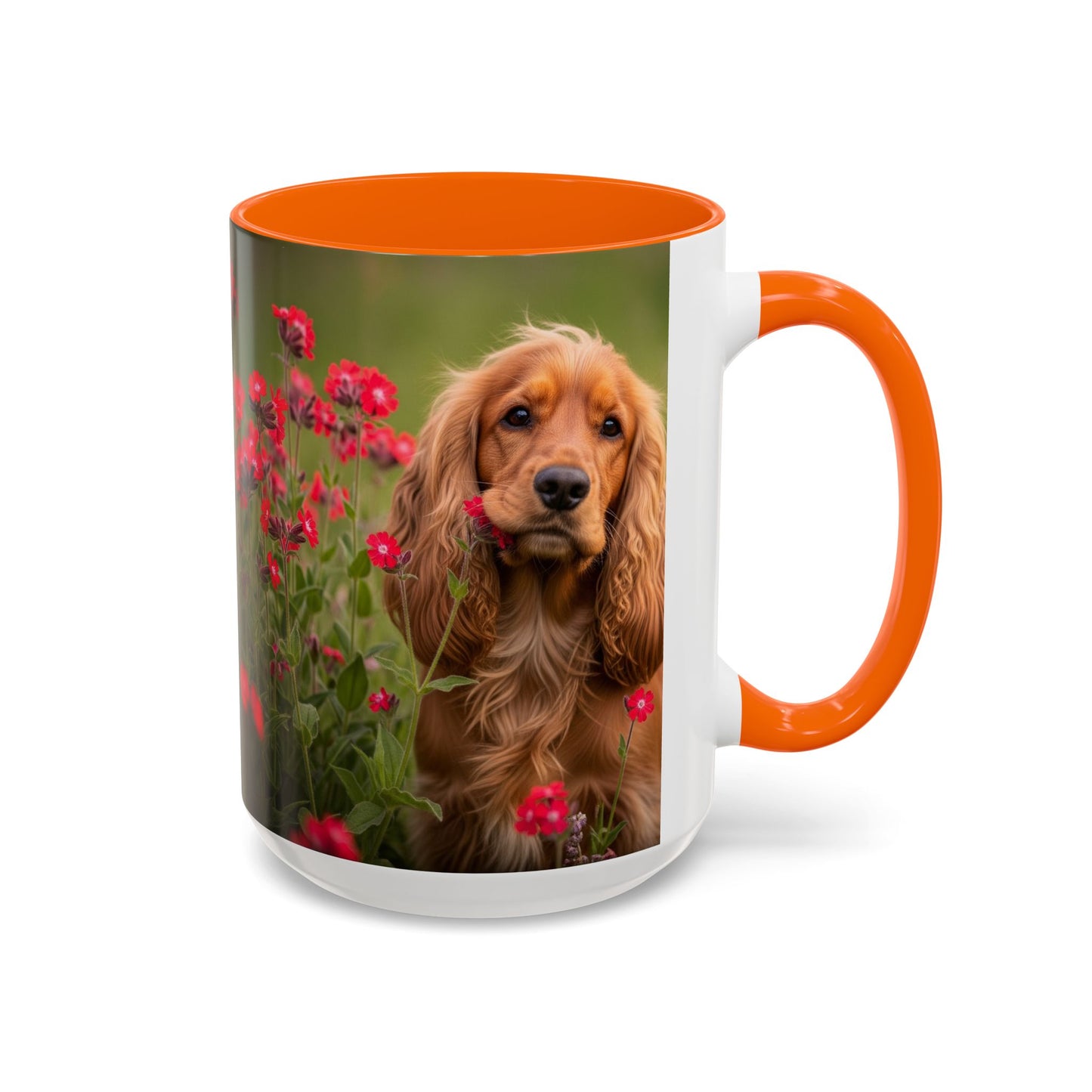 Cocker Spaniel Accent Coffee Mug - Perfect Gift for Dog Lovers