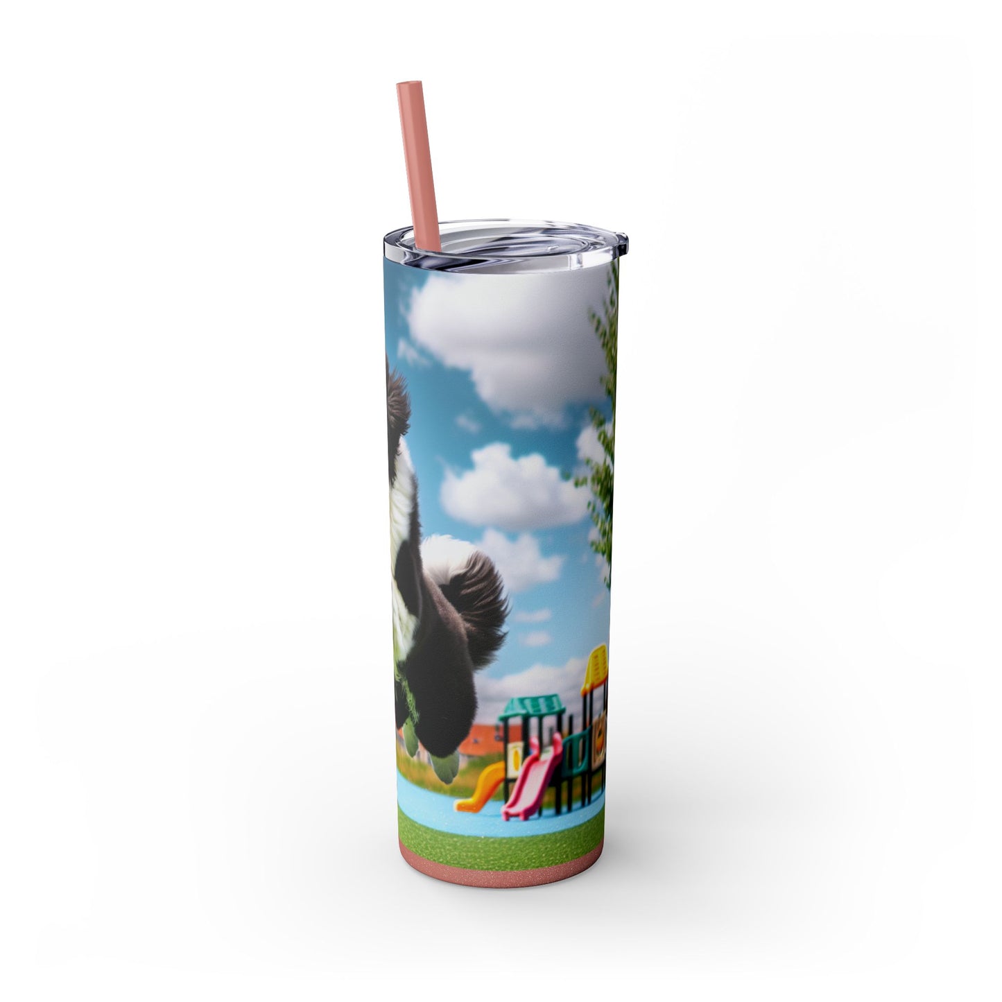 Landseer Tumbler with Straw, 20oz