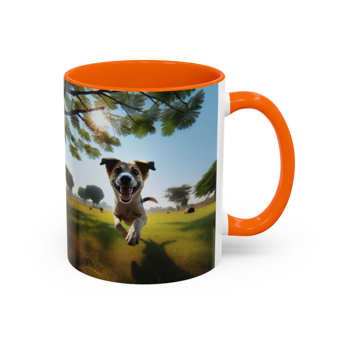 Indian Pariah Dog Accent Coffee Mug - Perfect Gift for Dog Lovers