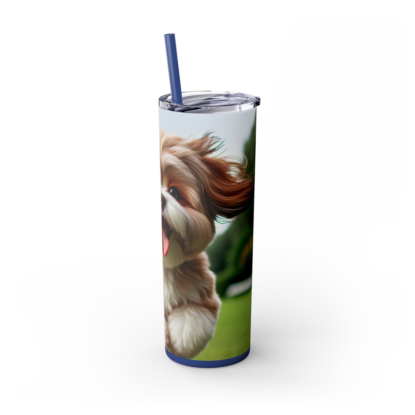 Lhasalier Tumbler with Straw, 20oz