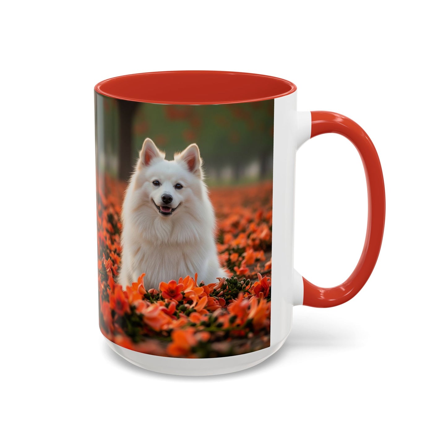 Indian Spitz Accent Coffee Mug - Perfect Gift for Dog Lovers
