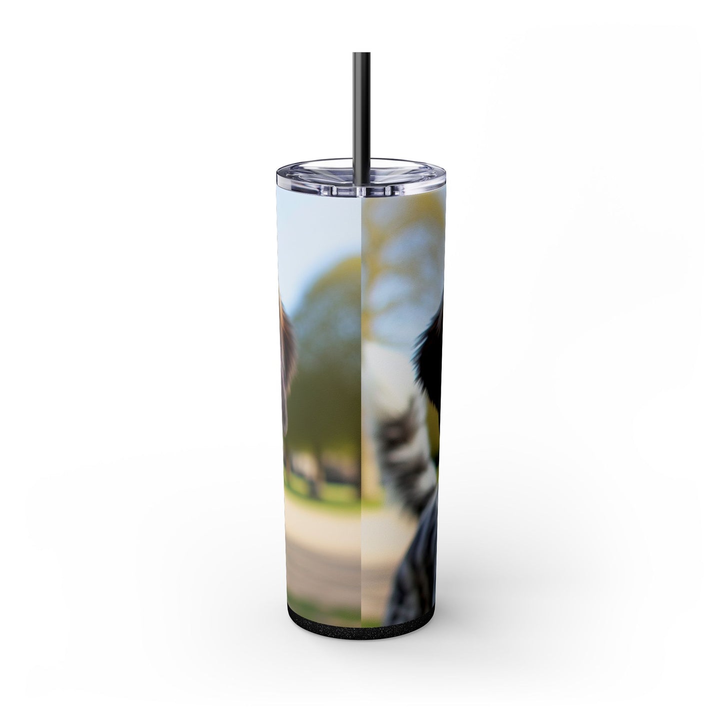 Braque Francais Pyrenean Tumbler with Straw, 20oz