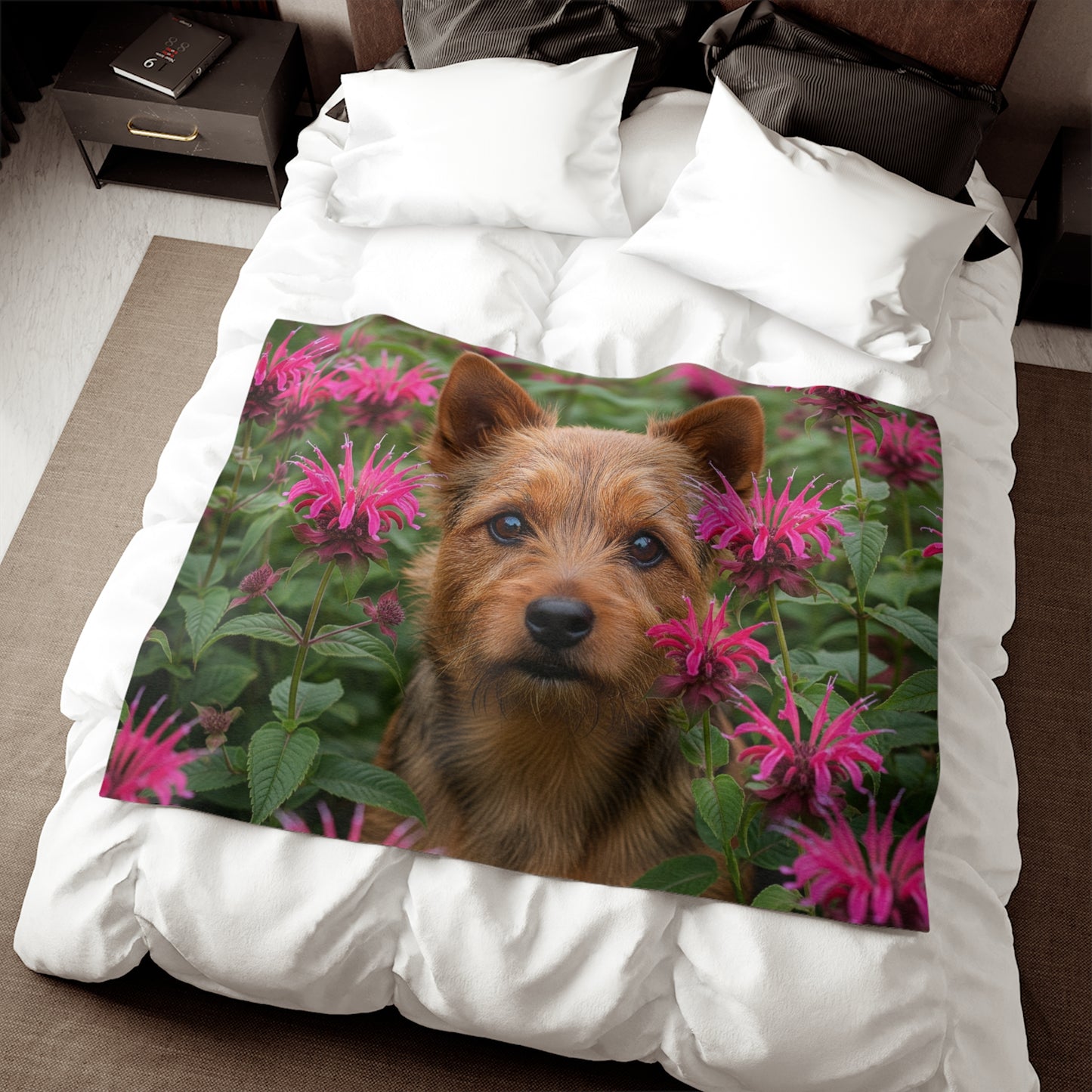 Norwich Terrier Sweatshirt Blanket