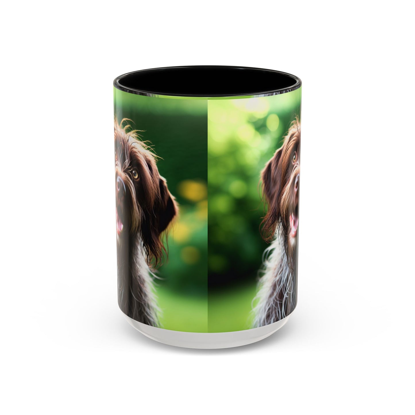 German Wirehaired Pointer Accent Coffee Mug - Perfect Gift for Dog Lovers
