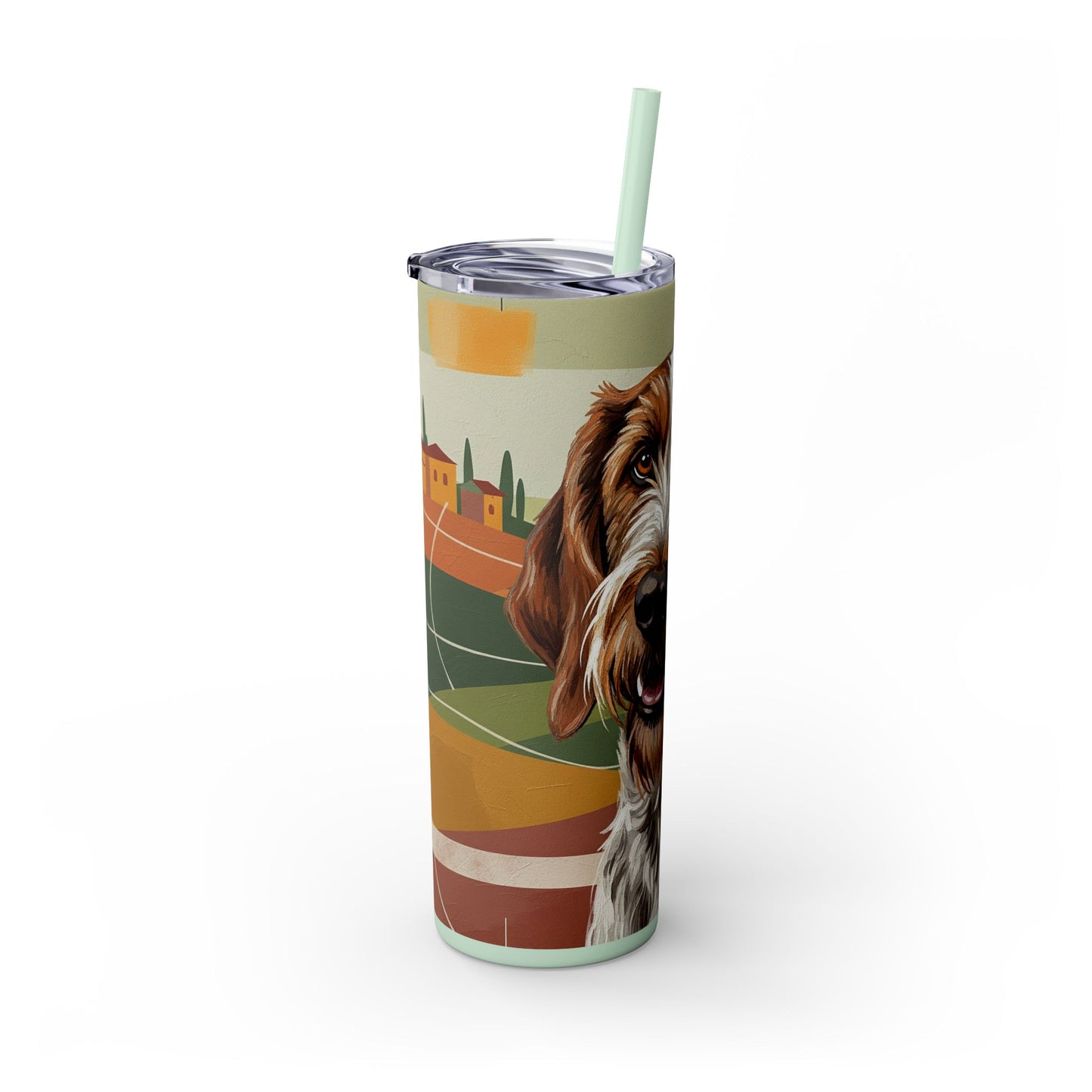 Spinone Italiano Tumbler with Straw, 20oz
