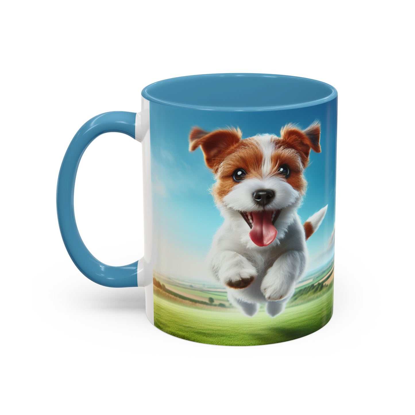 Russell Terrier Accent Coffee Mug - Perfect Gift for Dog Lovers