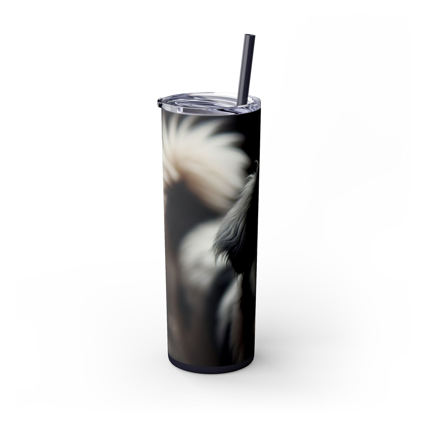 Romanian Mioritic Shepherd Dog Tumbler with Straw, 20oz