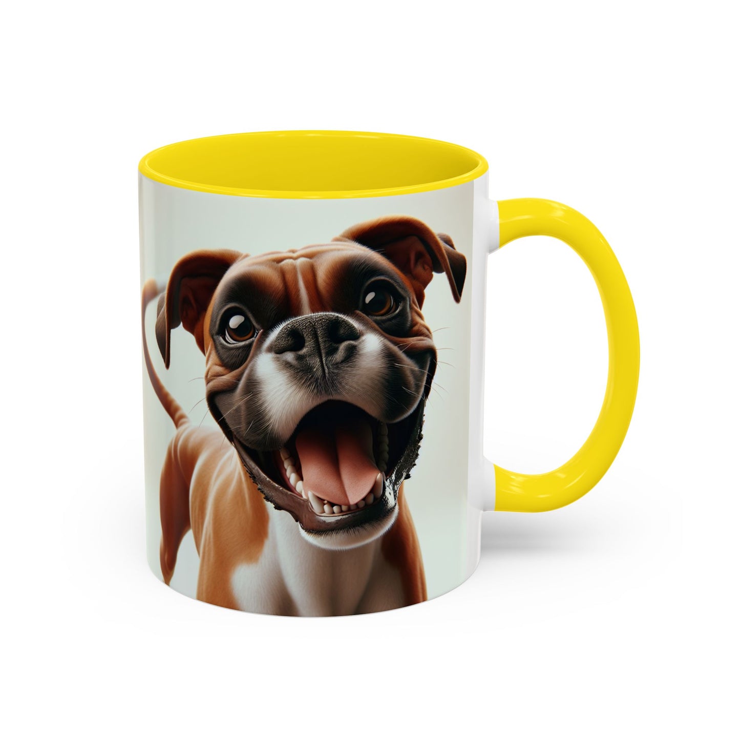 Boxer Accent Coffee Mug - Perfect Gift for Dog Lovers