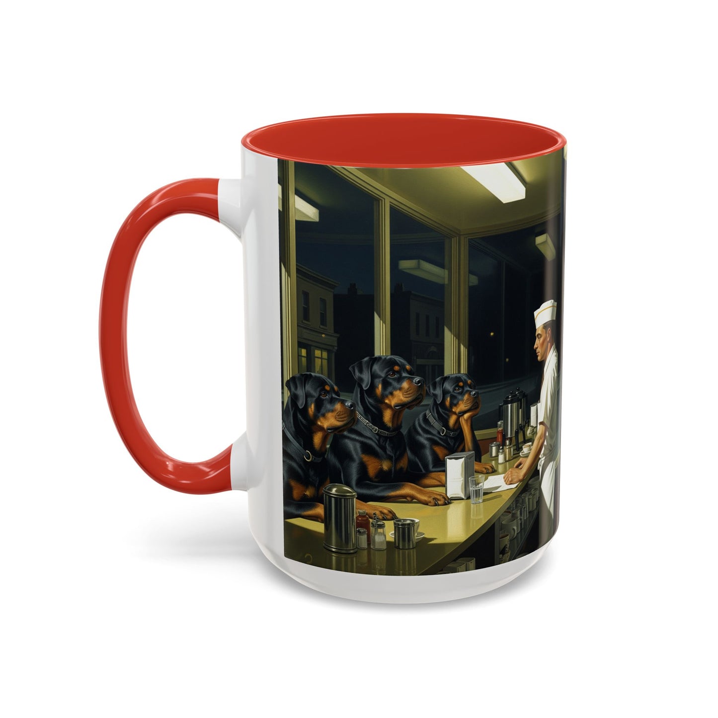 Rottweiler Accent Coffee Mug - Perfect Gift for Dog Lovers