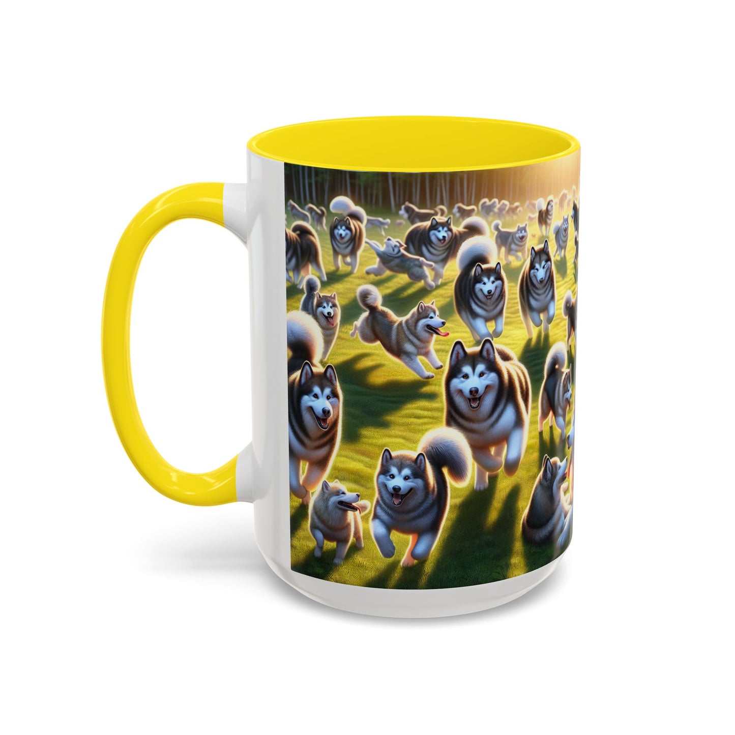 Alaskan Malamute Accent Coffee Mug - Perfect Gift for Dog Lovers