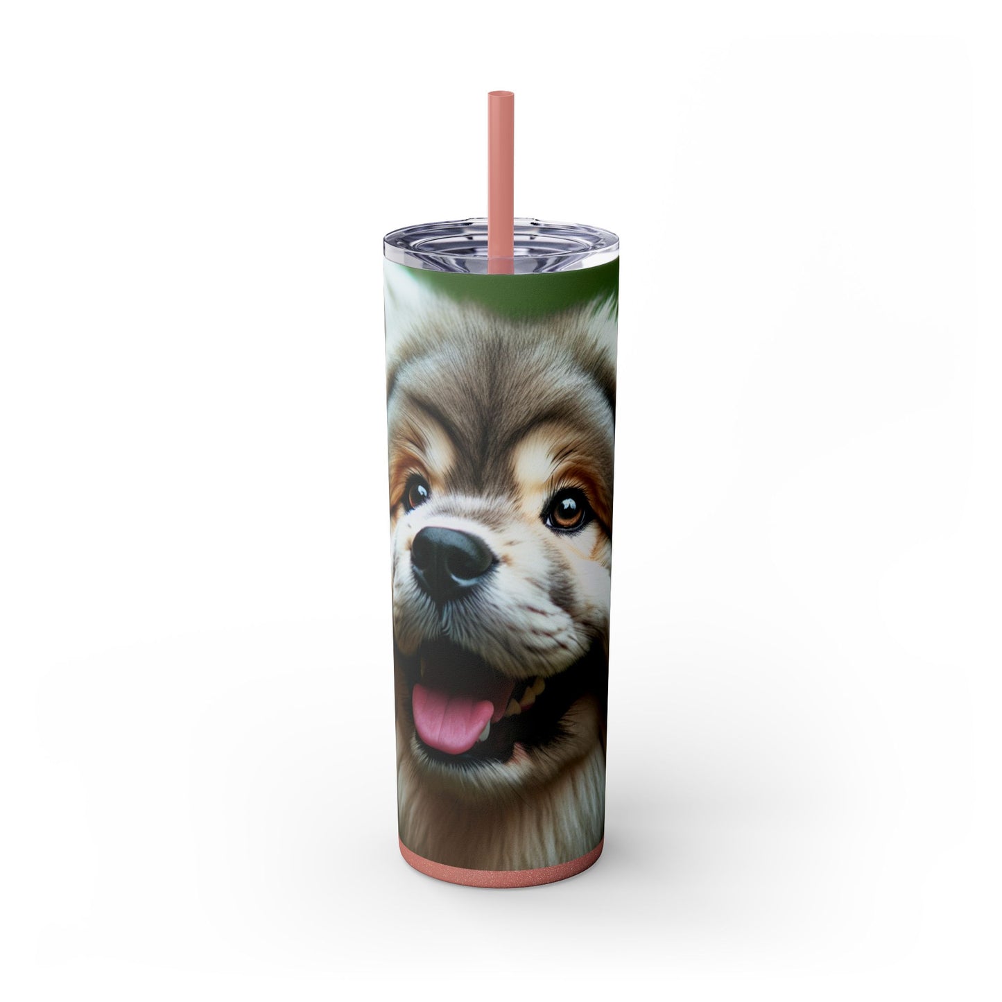 Tibetan Kyi Apso Tumbler with Straw, 20oz