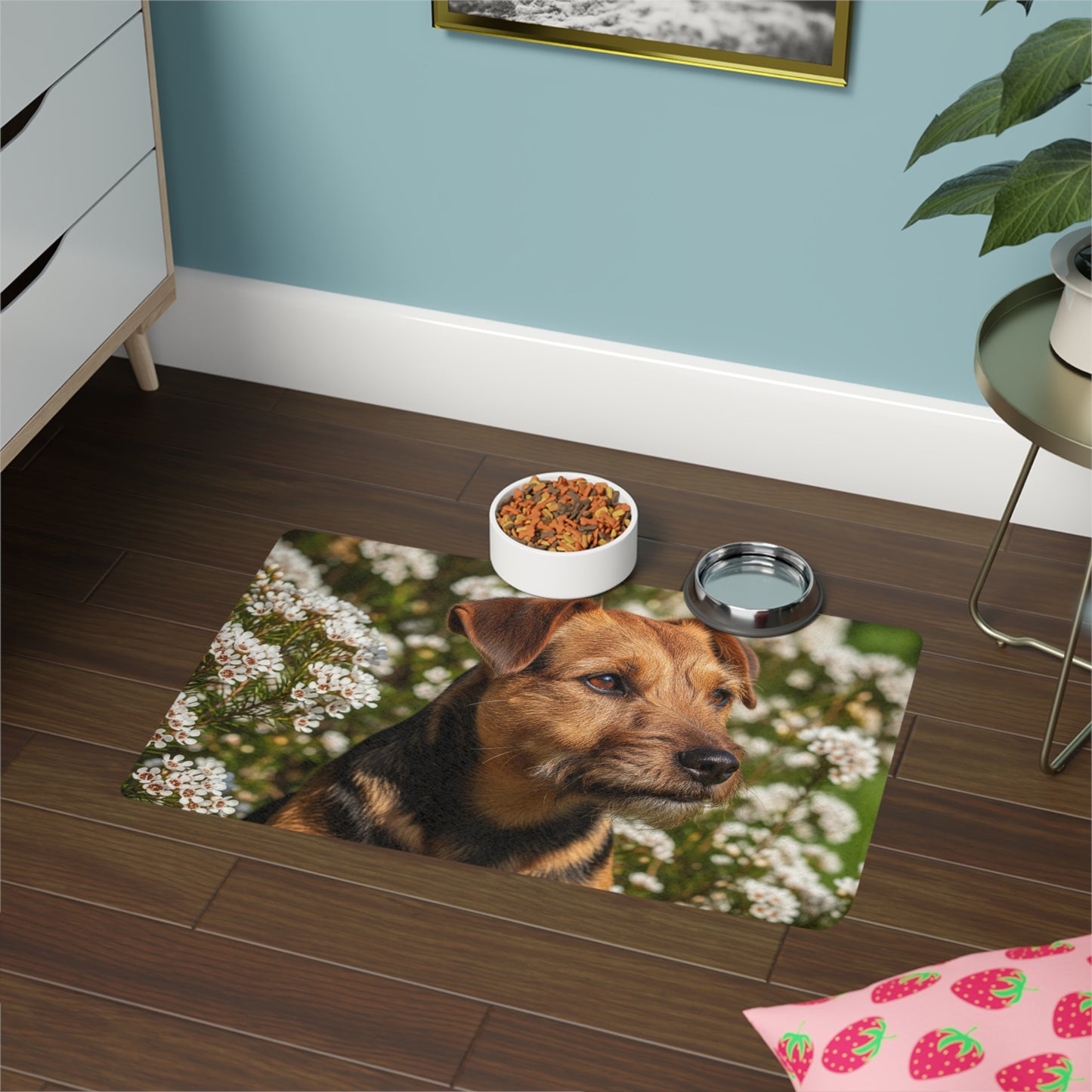 Pet Food Mat (12x18) - Tenterfield Terrier