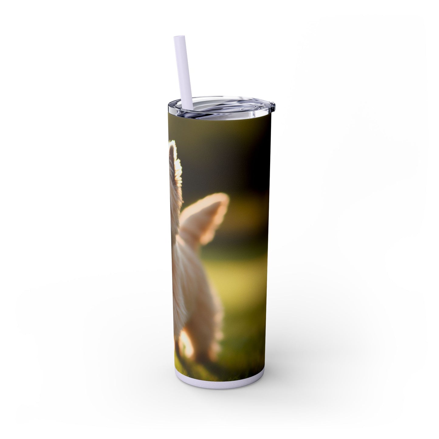 Cairn Terrier Tumbler with Straw, 20oz