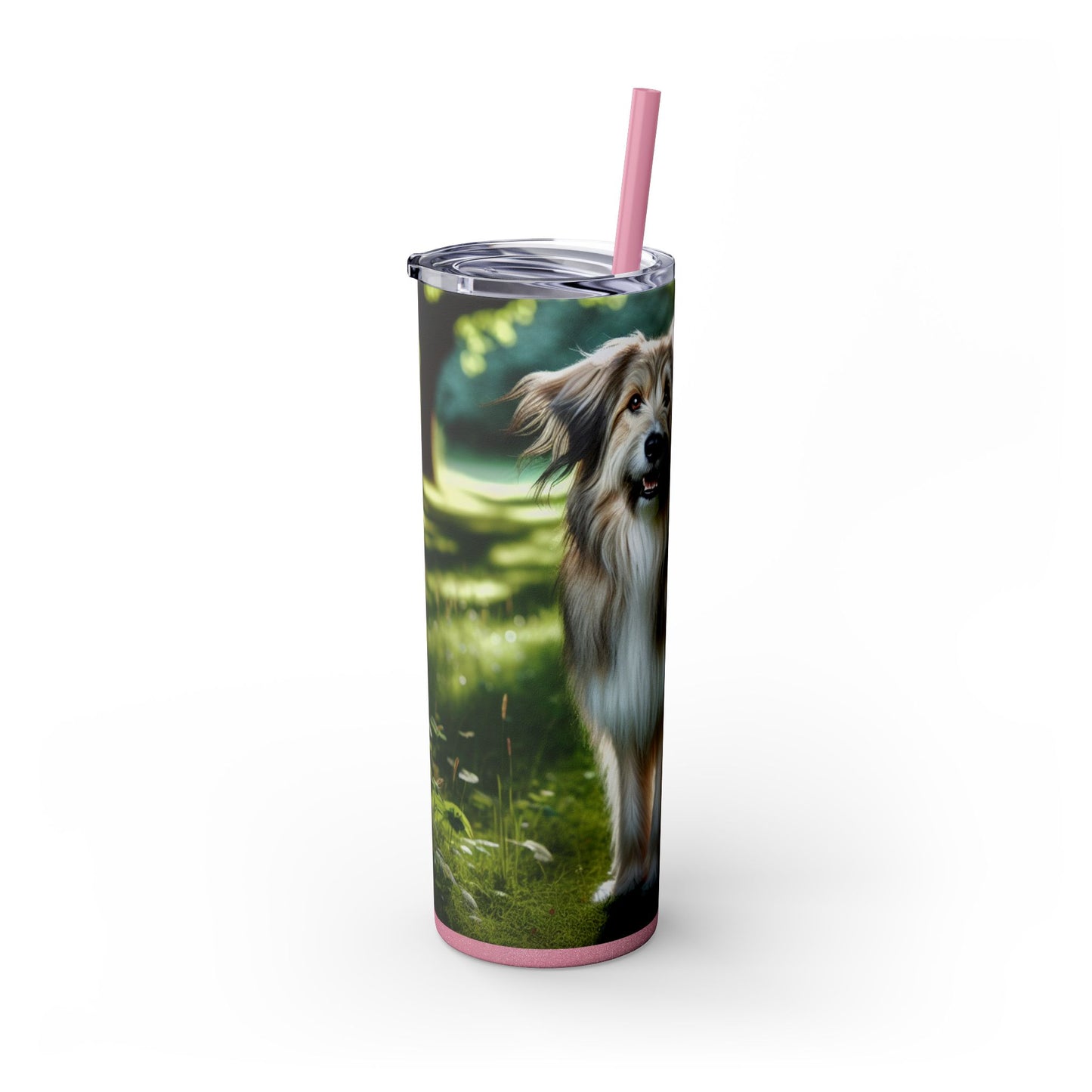 Pyrenean Shepherd Tumbler with Straw, 20oz