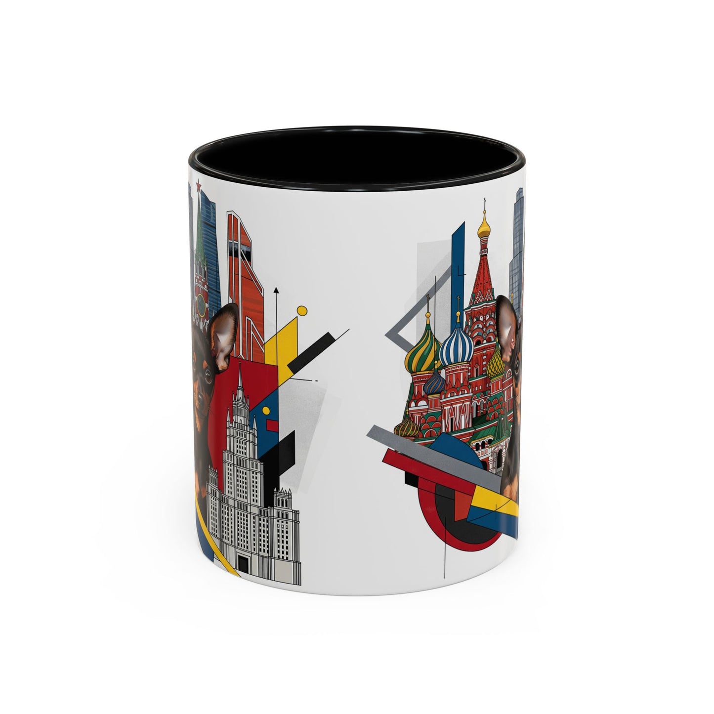 Russian Toy Dog Accent Coffee Mug - Perfect Gift for Dog Lovers