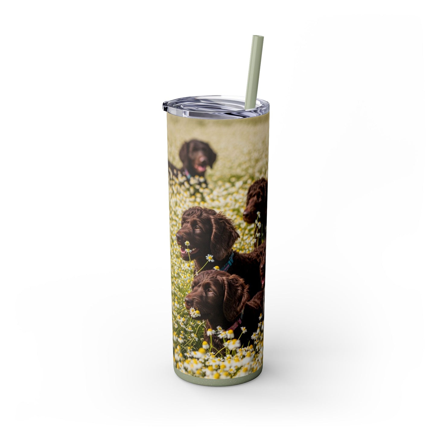 Pudelpointer Tumbler with Straw, 20oz
