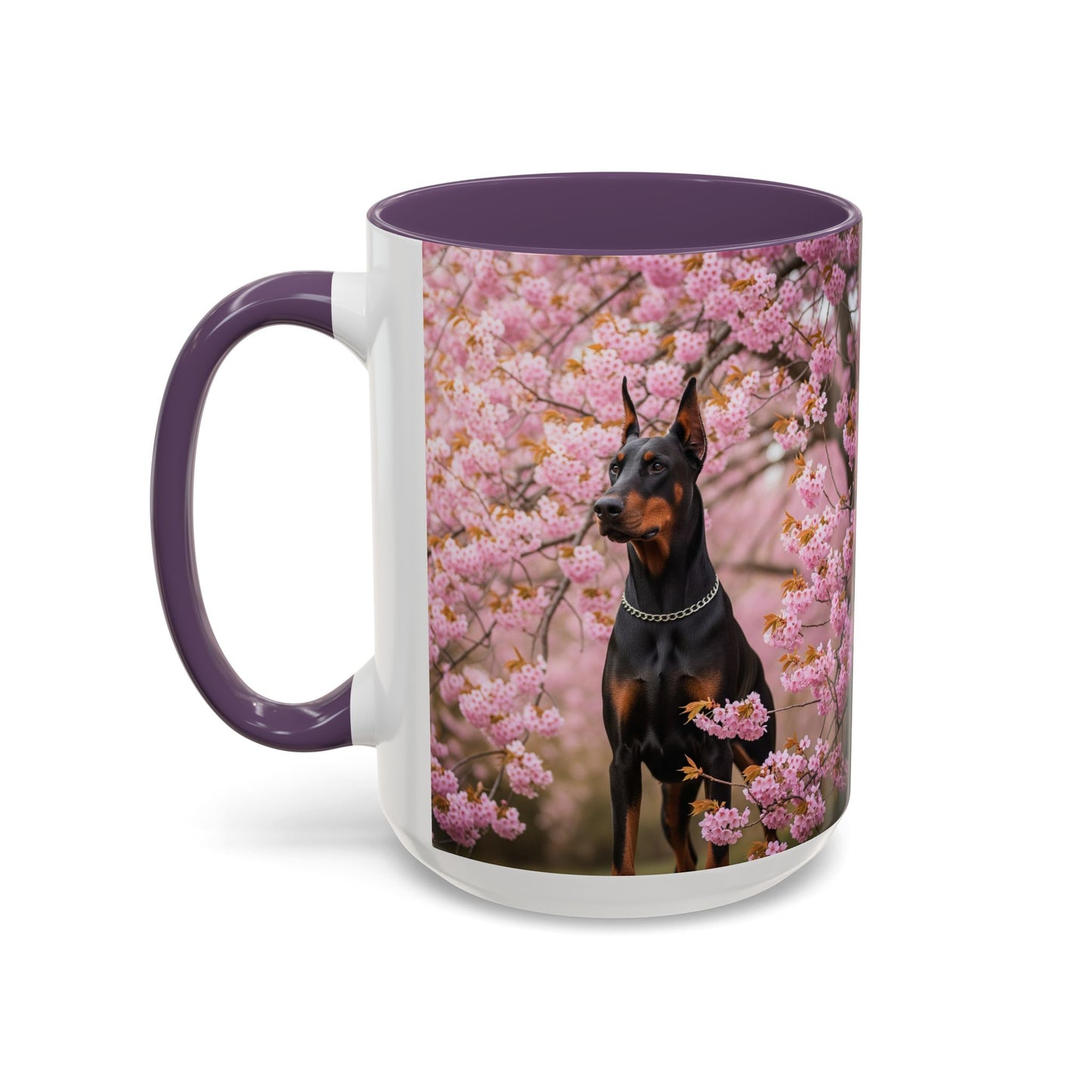 Doberman Accent Coffee Mug - Perfect Gift for Dog Lovers