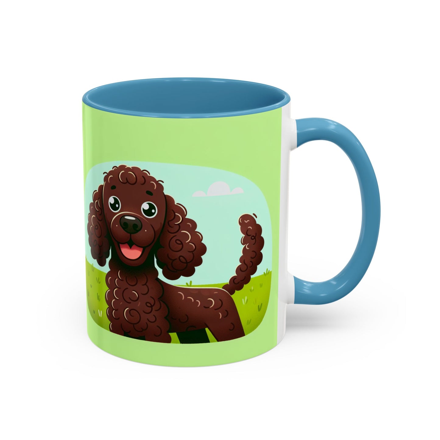 Irish Water Spaniel Accent Coffee Mug - Perfect Gift for Dog Lovers