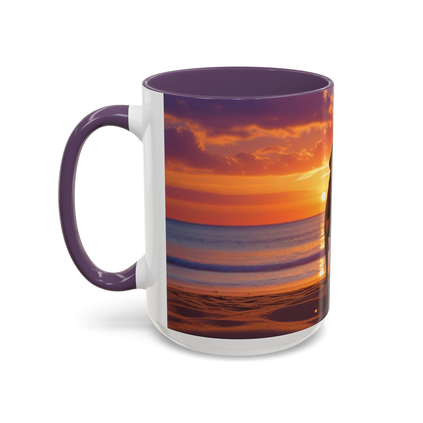 Rottweiler Love Accent Coffee Mug - Perfect Gift for Dog Lovers