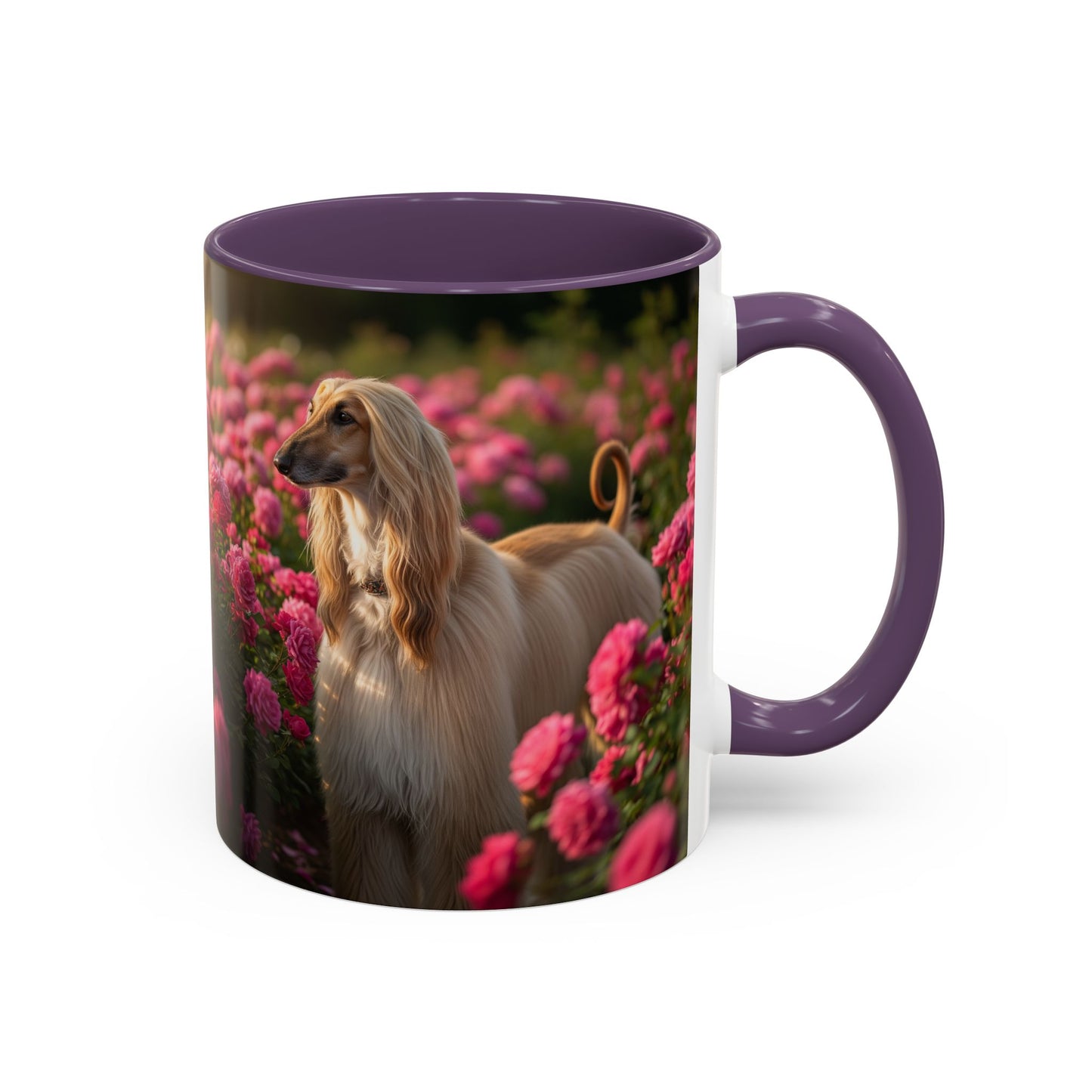 Afghan Hound Accent Coffee Mug - Perfect Gift for Dog Lovers