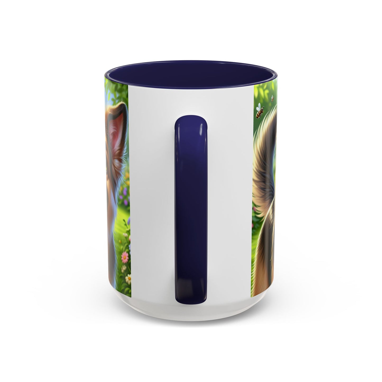 German Shepherd Accent Coffee Mug - Perfect Gift for Dog Lovers