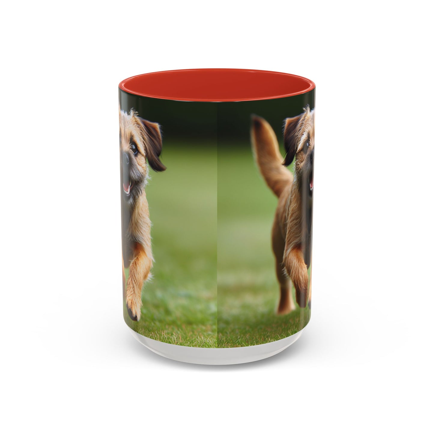 Border Terrier Accent Coffee Mug - Perfect Gift for Dog Lovers
