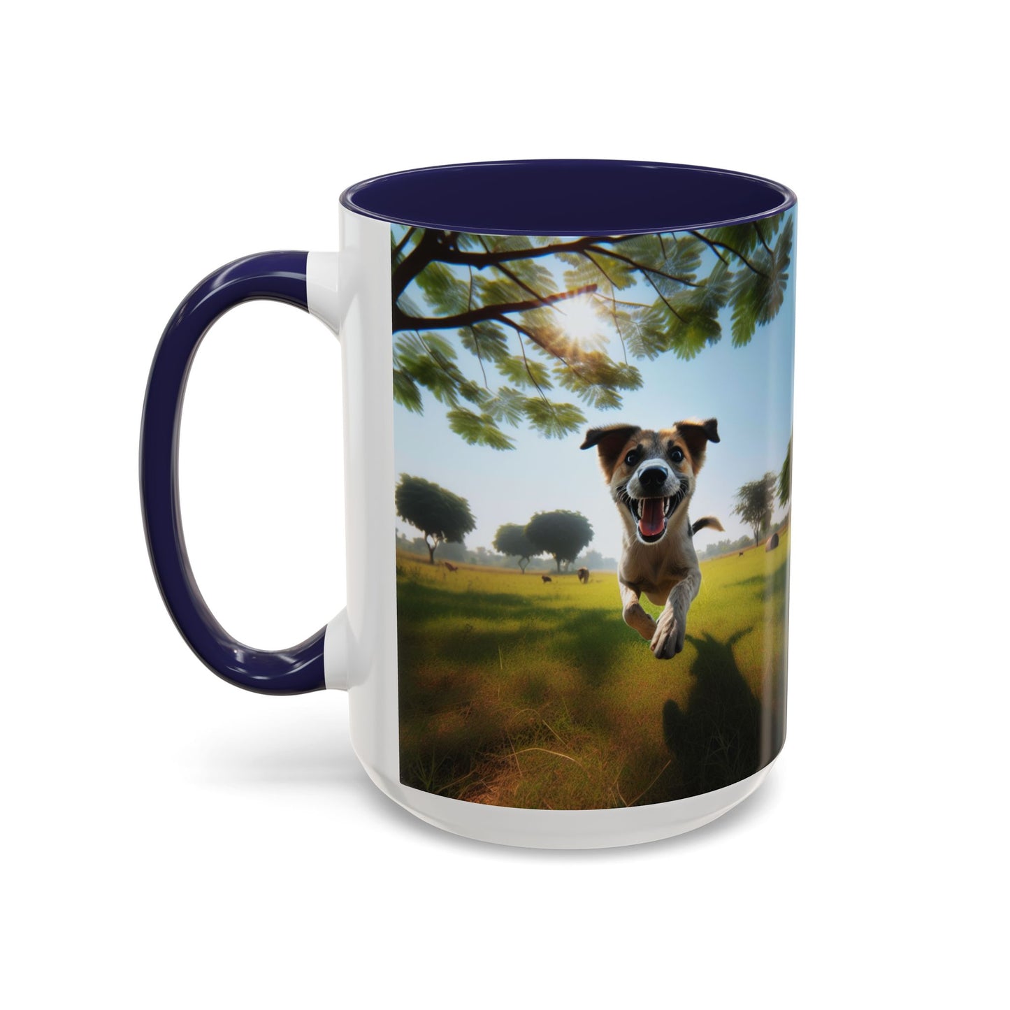 Indian Pariah Dog Accent Coffee Mug - Perfect Gift for Dog Lovers