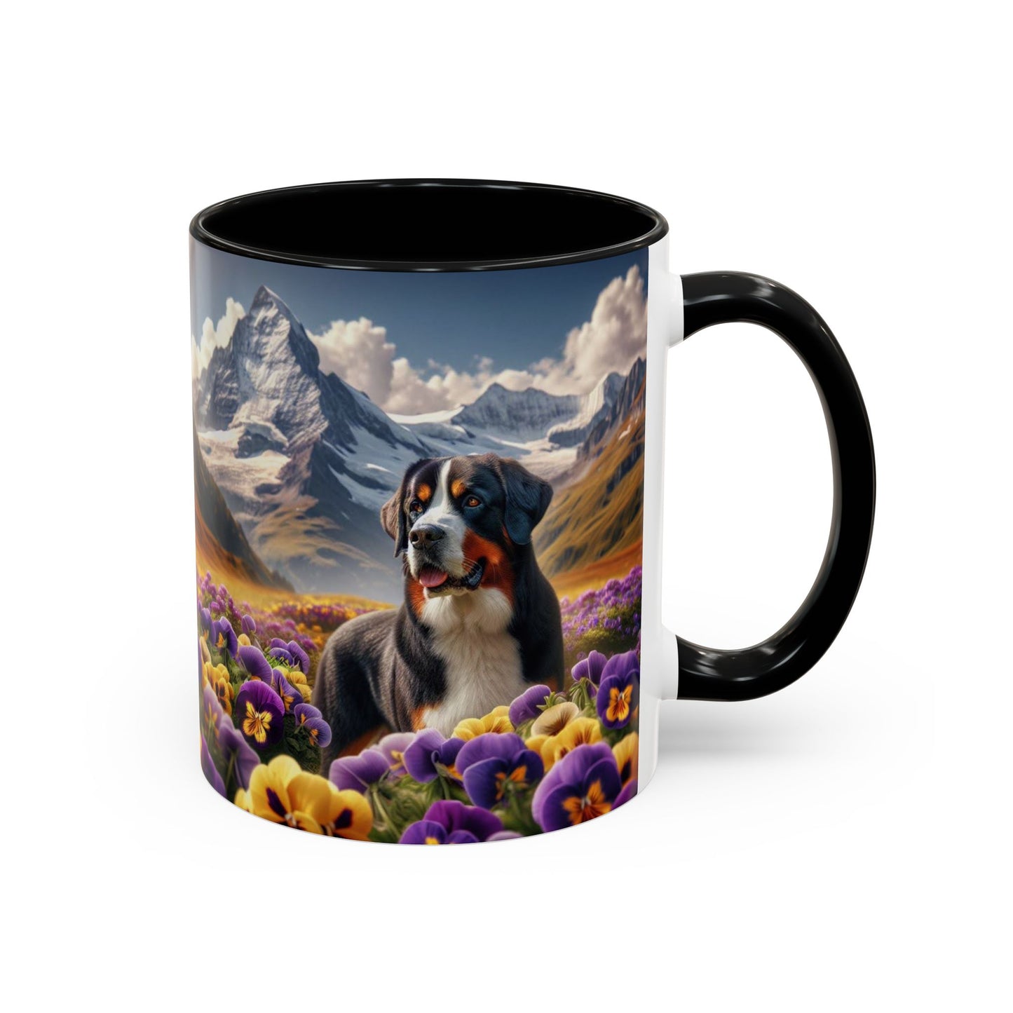 Greater Swiss Mountain Dog Accent Coffee Mug - Perfect Gift for Dog Lovers