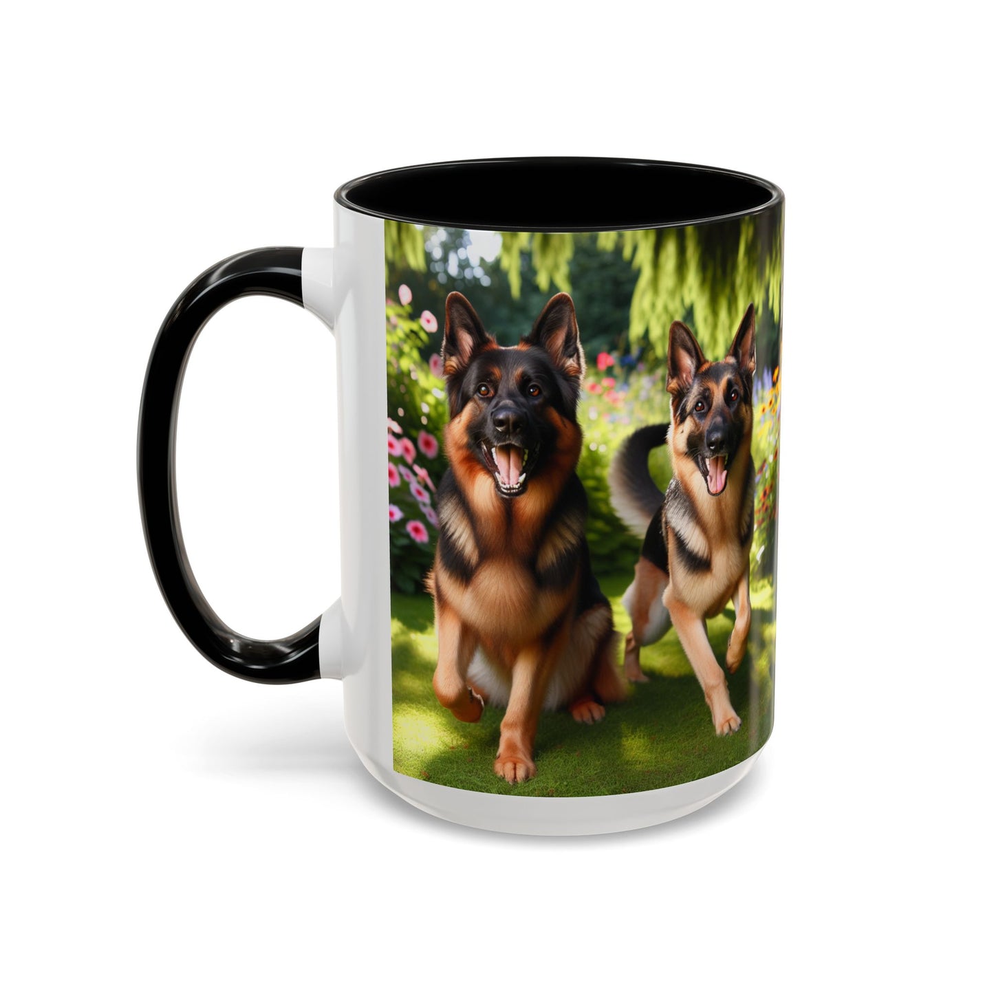 German Shepherd Accent Coffee Mug - Perfect Gift for Dog Lovers