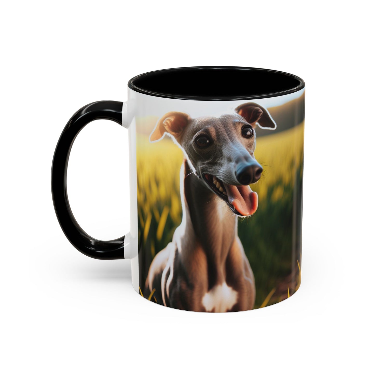 Greyhound Accent Coffee Mug - Perfect Gift for Dog Lovers