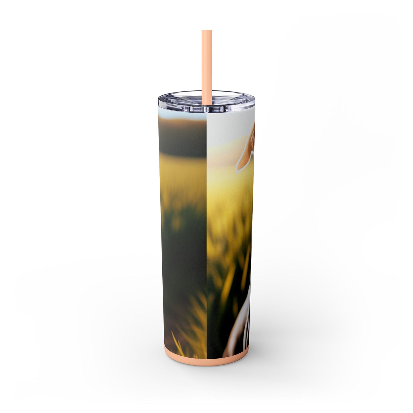 Greyhound Tumbler with Straw, 20oz